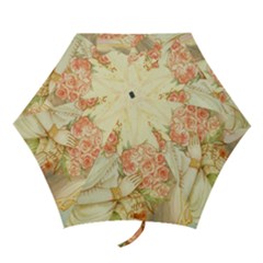 Beautiful Art Nouveau lady Mini Folding Umbrellas