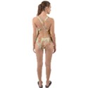 Beautiful Art Nouveau lady Cut-Out Back One Piece Swimsuit View2