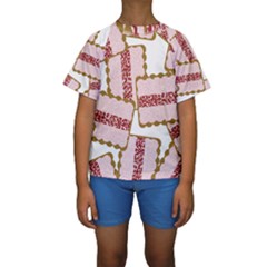 Iced Vovo Kids  Short Sleeve Swimwear by definatalie