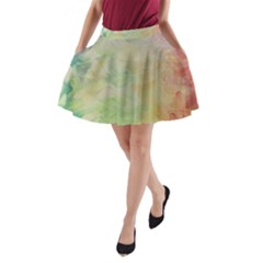 Painted Canvas                                 A-line Pocket Skirt by LalyLauraFLM