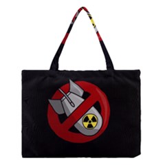 No Nuclear Weapons Medium Tote Bag by Valentinaart