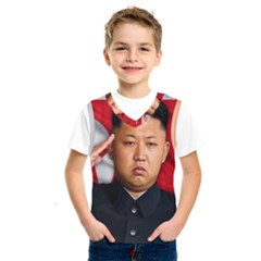 Kim Jong-un Kids  Sportswear by Valentinaart