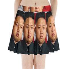 Kim Jong-un Pleated Mini Skirt by Valentinaart