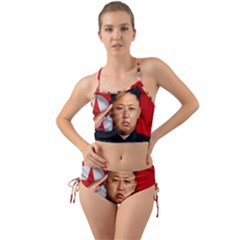 Kim Jong-un Mini Tank Bikini Set by Valentinaart