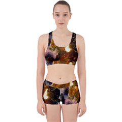 Wonderful Horse In Watercolors Work It Out Sports Bra Set by FantasyWorld7