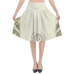 Art Nouveau Flared Midi Skirt by NouveauDesign