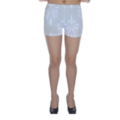 Fleur De Lis Skinny Shorts by NouveauDesign