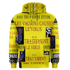 Ronald Story Vaccine  Men s Pullover Hoodie by MRTACPANS