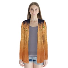 The Funny, Speed Giraffe Drape Collar Cardigan by FantasyWorld7