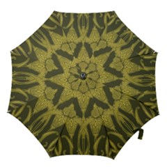 Art Nouveau Green Hook Handle Umbrellas (large) by NouveauDesign