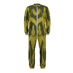 Art Nouveau Green Onepiece Jumpsuit (kids)