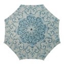 Blue Vintage Floral  Golf Umbrellas View1