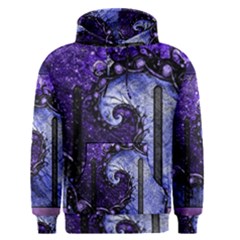 Beautiful Violet Spiral For Nocturne Of Scorpio Men s Pullover Hoodie by jayaprime