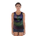 Oz the Great with Technicolor Fractal Rainbow Sport Tank Top  View1