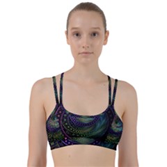 Oz The Great With Technicolor Fractal Rainbow Line Them Up Sports Bra