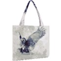 Cute Owl In Watercolor Mini Tote Bag View2
