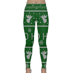 Ugly Christmas Sweater Classic Yoga Leggings