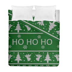 Ugly Christmas Sweater Duvet Cover Double Side (Full/ Double Size)