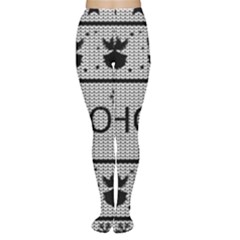 Ugly Christmas Sweater Women s Tights by Valentinaart