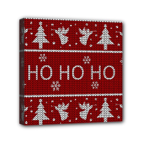 Ugly Christmas Sweater Mini Canvas 6  x 6 