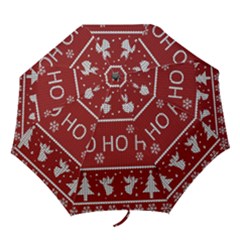 Ugly Christmas Sweater Folding Umbrellas
