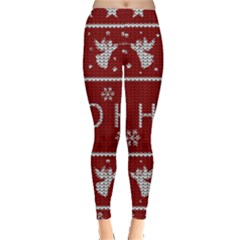 Ugly Christmas Sweater Leggings 