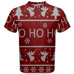 Ugly Christmas Sweater Men s Cotton Tee