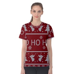 Ugly Christmas Sweater Women s Cotton Tee