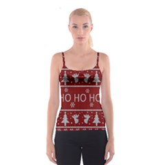 Ugly Christmas Sweater Spaghetti Strap Top