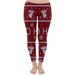 Ugly Christmas Sweater Classic Winter Leggings