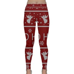 Ugly Christmas Sweater Classic Yoga Leggings
