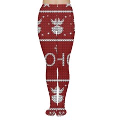Ugly Christmas Sweater Women s Tights