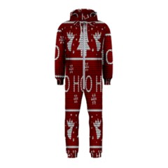Ugly Christmas Sweater Hooded Jumpsuit (Kids)
