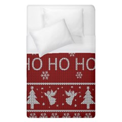Ugly Christmas Sweater Duvet Cover (Single Size)
