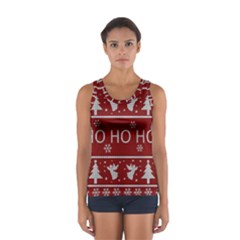 Ugly Christmas Sweater Sport Tank Top 