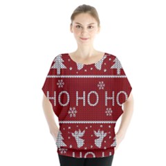 Ugly Christmas Sweater Blouse