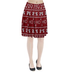 Ugly Christmas Sweater Pleated Skirt