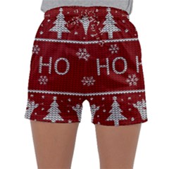 Ugly Christmas Sweater Sleepwear Shorts
