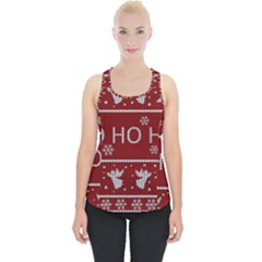 Ugly Christmas Sweater Piece Up Tank Top
