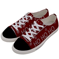 Ugly Christmas Sweater Women s Low Top Canvas Sneakers