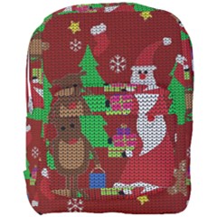 Ugly Christmas Sweater Full Print Backpack by Valentinaart
