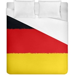 German Flag, Banner Deutschland, Watercolor Painting Art Duvet Cover (california King Size) by picsaspassion