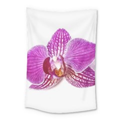 Lilac Phalaenopsis Aquarel  Watercolor Art Painting Small Tapestry by picsaspassion