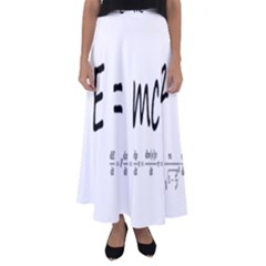 E=mc2 Formula Physics Relativity Flared Maxi Skirt by picsaspassion