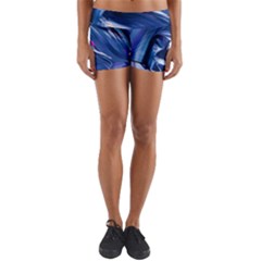 Abstract Acryl Art Yoga Shorts