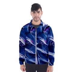 Abstract Acryl Art Wind Breaker (Men)