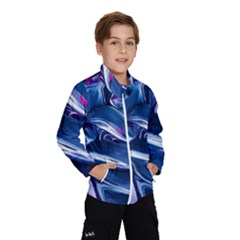 Abstract Acryl Art Wind Breaker (Kids)