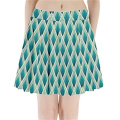 Artdecoteal Pleated Mini Skirt by NouveauDesign