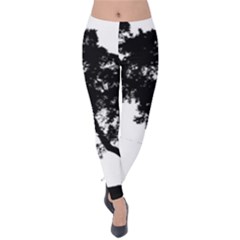 Black Father Daughter Natural Hill Velvet Leggings