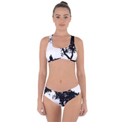 Black Father Daughter Natural Hill Criss Cross Bikini Set by Mariart